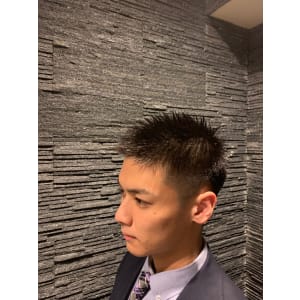 エアリーショート＜理容室＞＜銀座＞＜メンズ＞＜ショート＞