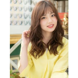 愛されフェミニン♪外国人風センターパート　大人かわいい