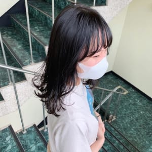 レイヤー風切りっぱなしスタイル