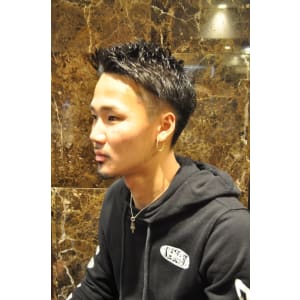 ワイルドショート＜理容室＞＜銀座＞＜メンズ＞＜ショート＞