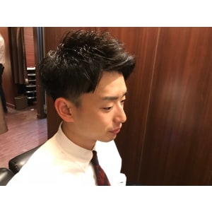ビジネス刈り上げ＜理容室＞＜銀座＞＜メンズ＞＜ショート＞