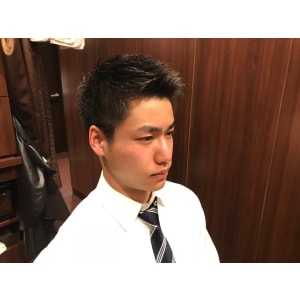 ビジネスショートスタイル＜理容室＞＜銀座＞＜メンズ＞