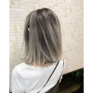 ★バレイヤージュ(プラチナシルバー)★