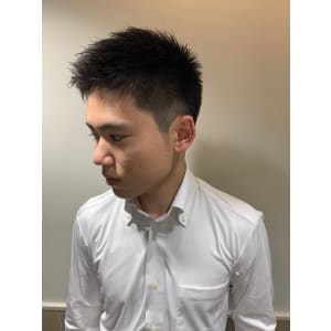モヒカンショート＜理容室＞＜銀座＞＜メンズ＞＜ショート＞