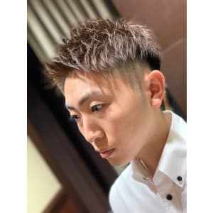 ジェットモヒカン＜理容室＞＜銀座＞＜メンズ＞＜ショート＞