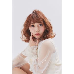外ハネウェーブボブ