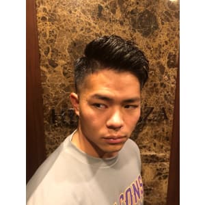 震災刈りハードタイプ＜理容室＞＜銀座＞＜メンズ＞＜ショート＞