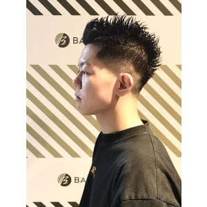 BARBER-BARフェードスタイル