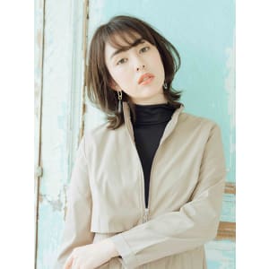 大人可愛いショートボブ