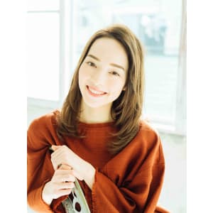 かきあげレイヤースタイル