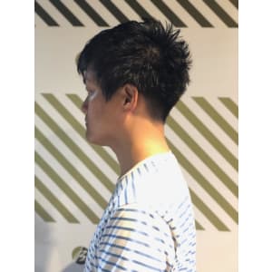 大人のシンプルショート【BARBER-BAR】