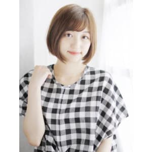 ツヤ感ワンカールスタイル