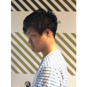大人のシンプルショート【BARBER-BAR】