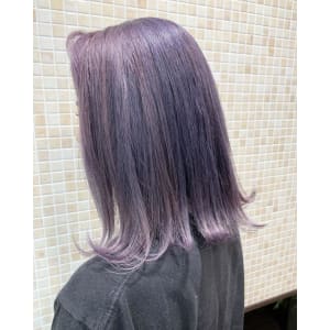 ★Lavender violet on balayage★