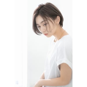 愛されラフグレージュショート/ハンサムショート【池袋東口店】