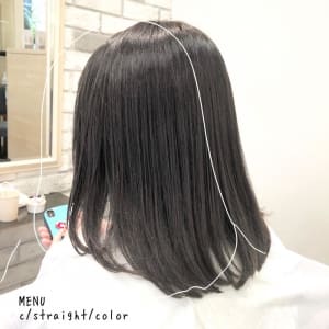 髪質改善ゼロアルカリストレートとグレージュ