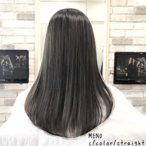 ツルツル、ツヤツヤなセミロング