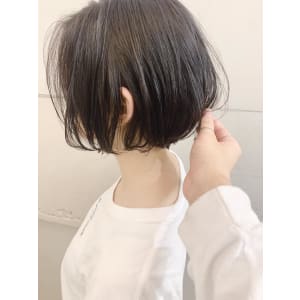 大人かわいい小顔丸みのあるショートボブ 20代30代40代 - Neolive aim 横浜店【ネオリーブアイムヨコハマテン】掲載中