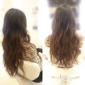 ロングヘアスタイル