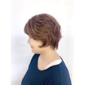 [QUALIS]ショート/ハイライト/ショートボブ/オレンジ - QUALIS 上板橋店【クオリスカミイタバシテン】掲載中
