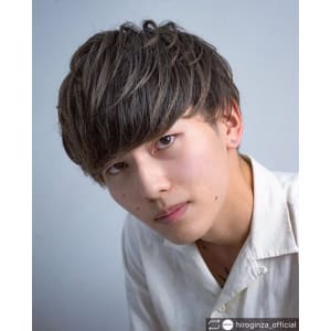 エアリーマッシュ＜理容室＞＜銀座＞＜メンズ＞＜ショート＞