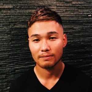 ソフトモヒカンフェード＜理容室＞＜銀座＞＜メンズ＞＜ショート