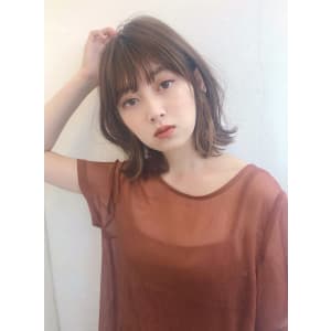 インナーカラー外ハネボブ【K_91】