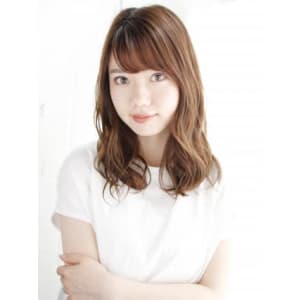 大人かわいいゆるミックスカール
