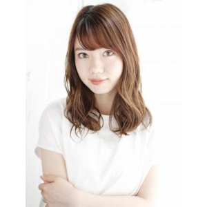 大人かわいいゆるミックスカール