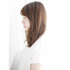 大人かわいいゆるミックスカール