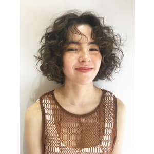 外国人風カーリーヘア★　【池袋美容室　uchla】