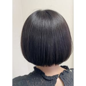 ミニボブ×モーブカラー