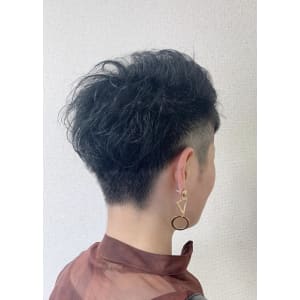 スッキリベリーショート×ブルーブラック