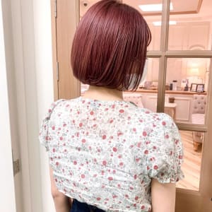 ピンクグラデーション