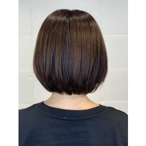 お手入れ簡単内巻きボブ