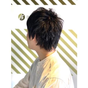 ショートウルフスタイル【BARBER-BAR】