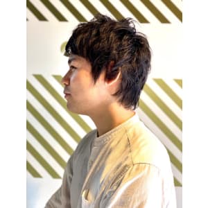 ショートウルフスタイル【BARBER-BAR】