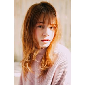 Iラインシルエットでカジュアルに