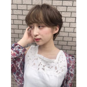 Lia&清水大誠　前髪インナーショートスタイル♪