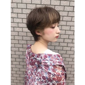 Lia&清水大誠　前髪インナーショートスタイル♪
