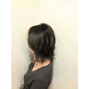 【reir下北沢】ニュアンスボブ＋バングハイライト*