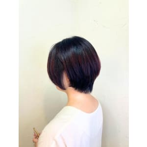 【reir下北沢】ショートボブ＋グロッシーブラウン*