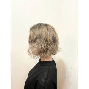 【reir下北沢】エアリーボブ＋ブロンドベージュ*