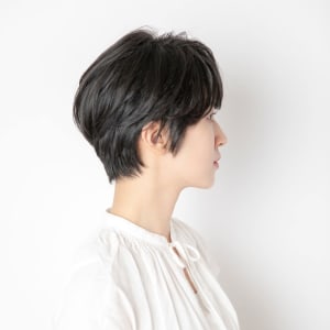 楽ちん黒髪ショート
