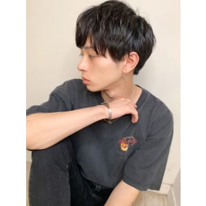 【山田】束感ショートレイヤーひし形グランジカット