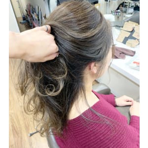 30代女性の白髪でお悩みの方×バニラベージュ