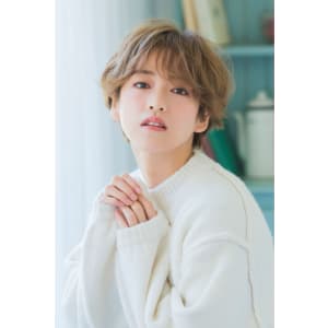 愛されナチュラルショートマッシュ