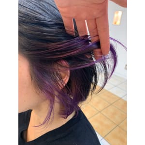 【QUALIS】インナーカラーボブ