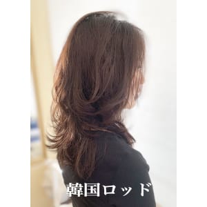 韓国根元パーマ＋デジタルパーマ