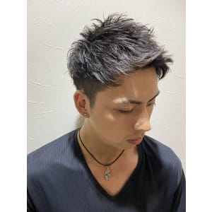 ツーブロックジェットモヒカン＜理容室＞＜銀座＞＜メンズ＞